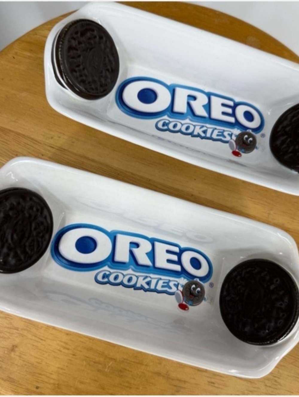 Vintage 1995 "OREO" Cookie Snack Tray/ Banana Split Dish